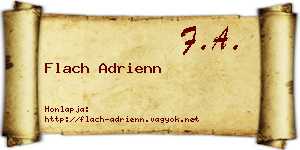 Flach Adrienn névjegykártya